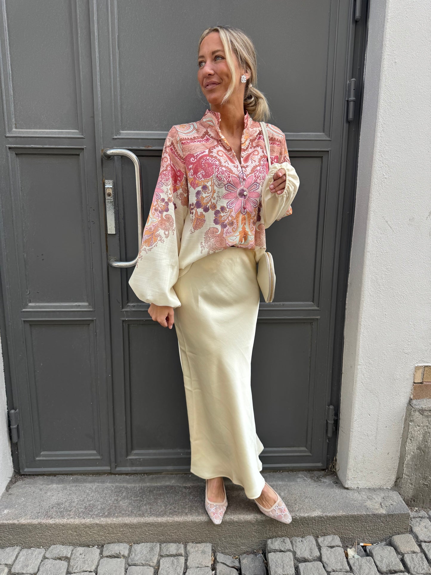 Summer Blouse Yellow